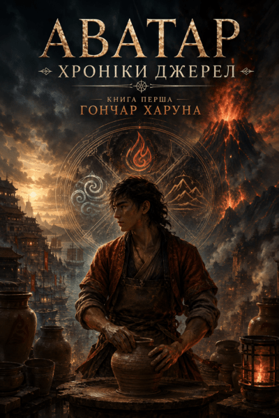 Аватар: Хроніки Джерел. Книга Перша: Гончар Харуна Cover